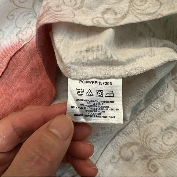 WRANGLER Slim long-sleeve 100% Cotton T-shirt size S - Picture 5 of 5